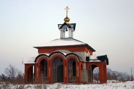Храм часовня Воскресения Словующего новое городское кладбище Спасск Дальний Спасский район Спасское Русская Православная Церковь